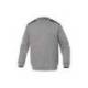 SUDADERA DELTAPLUS SWEAT OLINO CON REFUERZO EN ESPALDA Y CODOS GRIS TALLA M