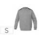 SUDADERA DELTAPLUS SWEAT OLINO CON REFUERZO EN ESPALDA Y CODOS GRIS TALLA S