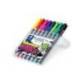 ROTULADOR STAEDTLER LUMOCOLOR PERMANENTE ART ESTUCHE DE 8 UNIDADES COLORES SURTIDOS