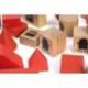 JUEGO MINILAND DE CONSTRUCCCION 100 PIEZAS MATERIAL MADERA ECOLOGICA