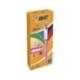 BOLIGRAFO BIC CUATRO COLORES SHINE ROSA PUNTA DE 1 MM