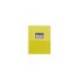 CARPETA DOSSIER OFFICE BOX POLIPROPILENO DIN A4 DOBLE CON TARJETERO AMARILLO