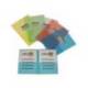 CARPETA DOSSIER OFFICE BOX POLIPROPILENO DIN A4 DOBLE CON TARJETERO ROJO