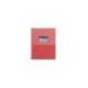 CARPETA DOSSIER OFFICE BOX POLIPROPILENO DIN A4 DOBLE CON TARJETERO ROJO