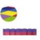Suelo de puzzle Bicolor Lila y Rojo 1m x 1m x 2 cm Sumo Didactic