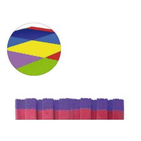Suelo de puzzle Bicolor Lila y Rojo 1m x 1m x 2 cm Sumo Didactic