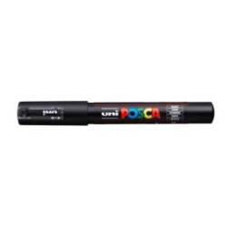 ROTULADOR UNI POSCA 0,7 MM PC-1M NEGRO
