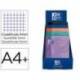 CUADERNO ESPIRAL OXFORD EUROPEANBOOK 1 SCHOOL TAPA PLASTICO DIN A4+ 80H CUADRO 5 MM EXP. SOBREMESA 25 UNIDADES