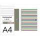 CUADERNO ESPIRAL OXFORD EUROPEANBOOK 5 TAPA EXTRADURA DIN A4+ 120 HOJAS HORIZONTAL