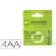 PILA GP RECARGABLE AA 2100 MAH BLISTER DE 4 UNIDADES