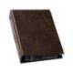 Tarjetero Durable polipropileno color marron 57x90mm