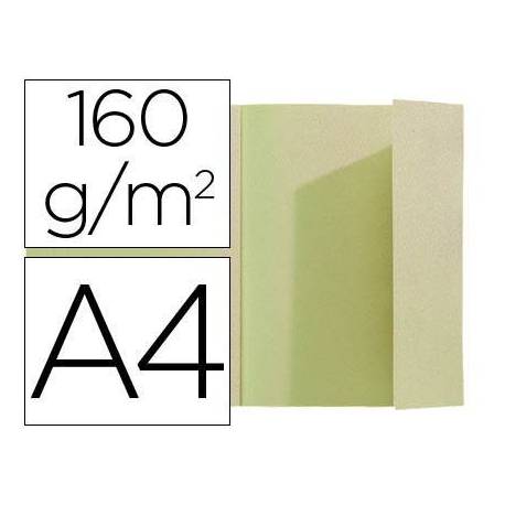 Subcarpeta Exacompta nature future din A4 verde 160 g/m2 con solapa interior