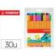 Rotulador Stabilo Point 88 Neon 0,4 mm Punta de Fibra Estuche 30 unidades