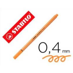 Rotulador Stabilo point 88/054 naranja neon