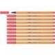Rotulador Stabilo point 88/040 rojo neon