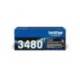 TONER BROTHER TN-3480 DCP-L5500DN / DCP-L6600DW / HL-L5000D / MFC-L5700 ALTA CAPACIDAD NEGRO 8000 PAG