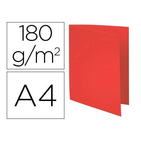 Subcarpeta Cartulina Reciclada DIN A4 Exacompta Rojo 170 gr