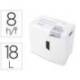 Destructora de Documentos HSM Shredstar X8 Corte en partículas 8 Hojas 18L Nivel seguridad P-4 en Blanco