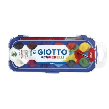 Estuche acuarela Giotto 12 colores