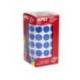 Gomets Apli circulares color azul 15mm
