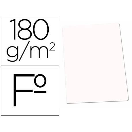 Subcarpetas de cartulina Gio folio blanca 180 g/m2
