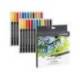 Rotulador Lyra Duo Aqua Brush Art Pen doble punta fina y pincel Caja 24 unidades