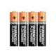 Pila Duracell alcalina plus AAA pacl con 4 unidades