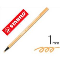 Rotulador Stabilo pen 68/89 ocre oscuro 1 mm