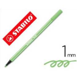 Rotulador Stabilo pen 68/13 Verde hielo 1 mm