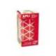 Gomets Apli triangulares color Rojo 21x21x21mm