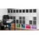 Fichero cajones de sobremesa 8409c 356x316x303 mm 9 cajones color gris