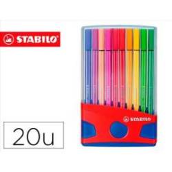 Rotulador Stabilo Pen 68 Estuche de 20 unidades