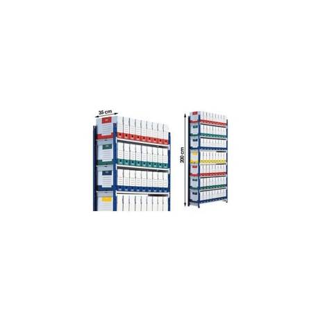 Estanteria metalica 5 estantes Paperflow