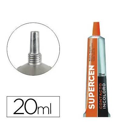 Pegamento de contacto Supergen incoloro 20 ml