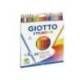 Lapices de colores intensos Giotto hexagonales 24 unidades