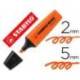 Rotulador Stabilo Boss 70 naranja fluorescente