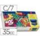 Tempera Jovi surtido 7 colores 40 cc