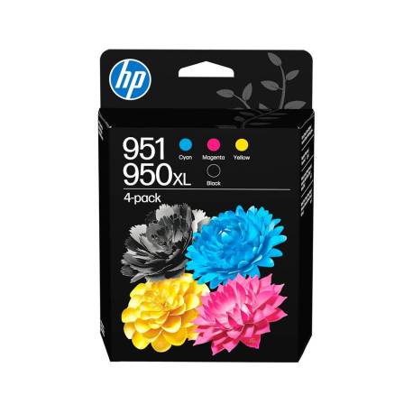 INK-JET HP 950XL/951 OFFICEJET PRO SERIE 8600/251DW/276DW MULTIPACK 4 COLORES NEGRO / AMARILLO /