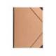 Carpeta marca Clairefontaine tamaño Din A3 marron kraft gomas