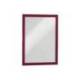 Porta anuncios Durable magnetico adhesivo A4 rojo
