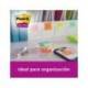 Post-it ® Bloc de notas adhesivas super sticky varios colores 47,6 x 47,6 mm 90 hojas pack 12 blocs