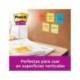 Post-it ® Bloc de notas adhesivas super sticky varios colores 47,6 x 47,6 mm 90 hojas pack 12 blocs