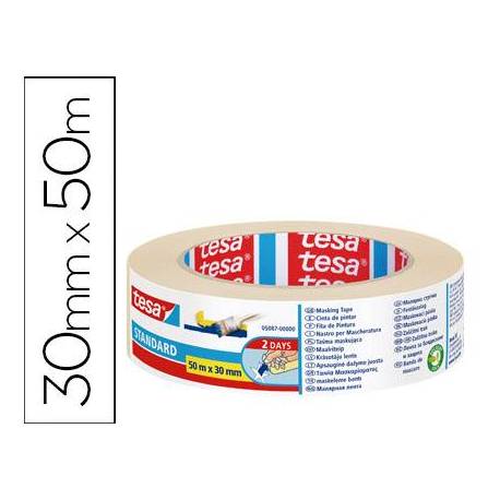 Cinta adhesiva Tesa pintor 50 mt x 30 mm