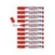 Rotulador para pizarra blanca Edding 660 rojo recargable
