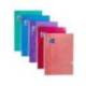 Cuaderno espiral oxford tapa extradura folio 80 hojas cuadro 4 mm con pizarra blancapack 4+1 colores surtidos