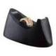 Portarrollos sobremesa Tesa Easy cut curve Plastico para cinta de 33m color Negro