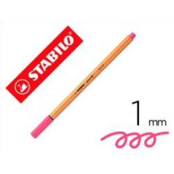 Rotulador Stabilo Point 88 Color Rosa claro