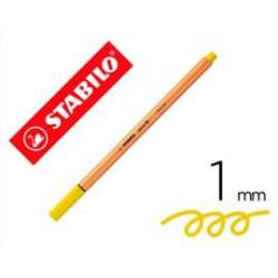 Rotulador Stabilo Point 88 Color Amarillo limón