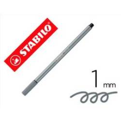 Rotulador Stabilo Pen 68/95 1 mm Color Gris claro