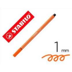Rotulador Stabilo pen 68/30 1 mm Color Naranja
